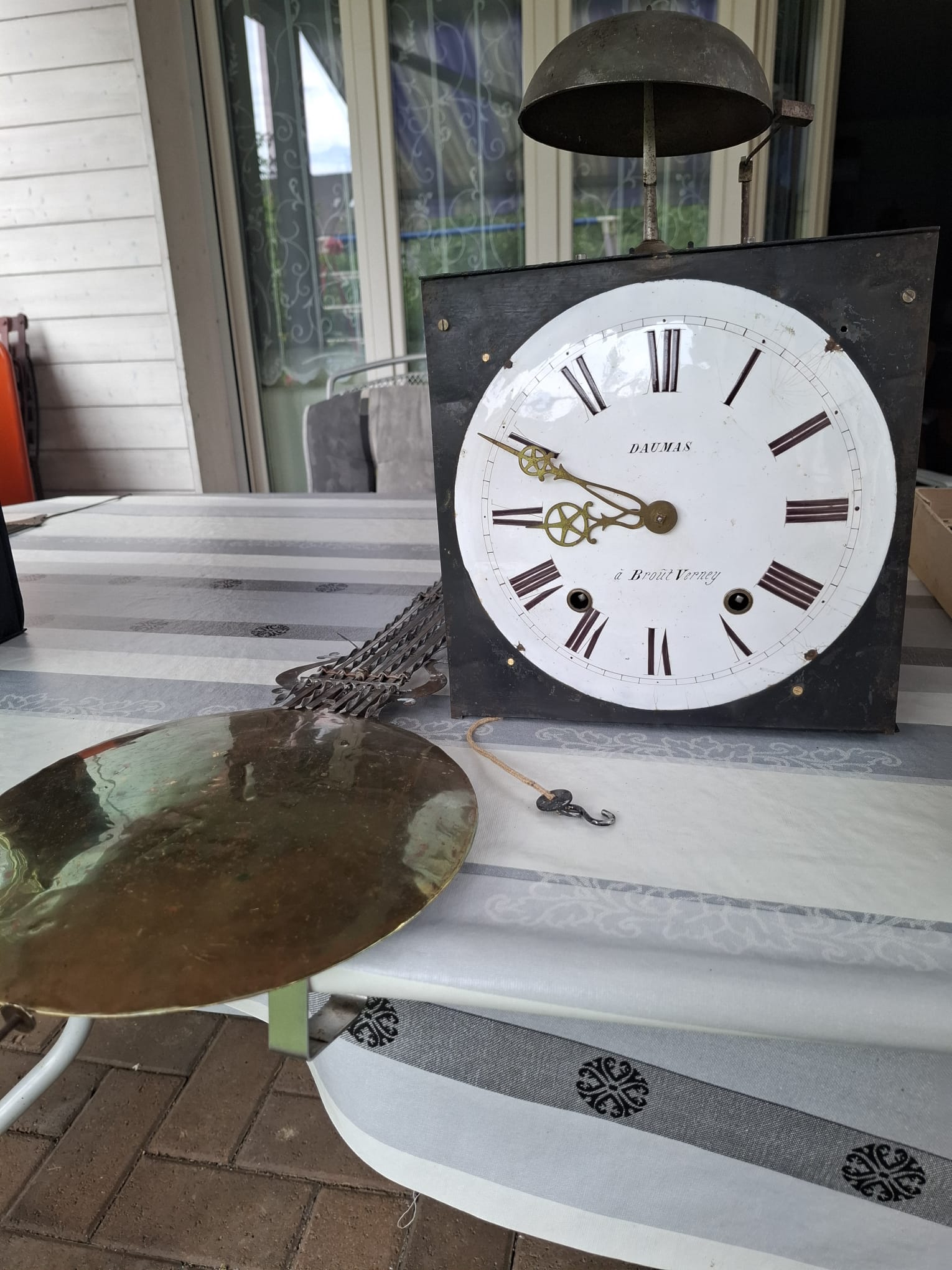 Antike Wanduhr