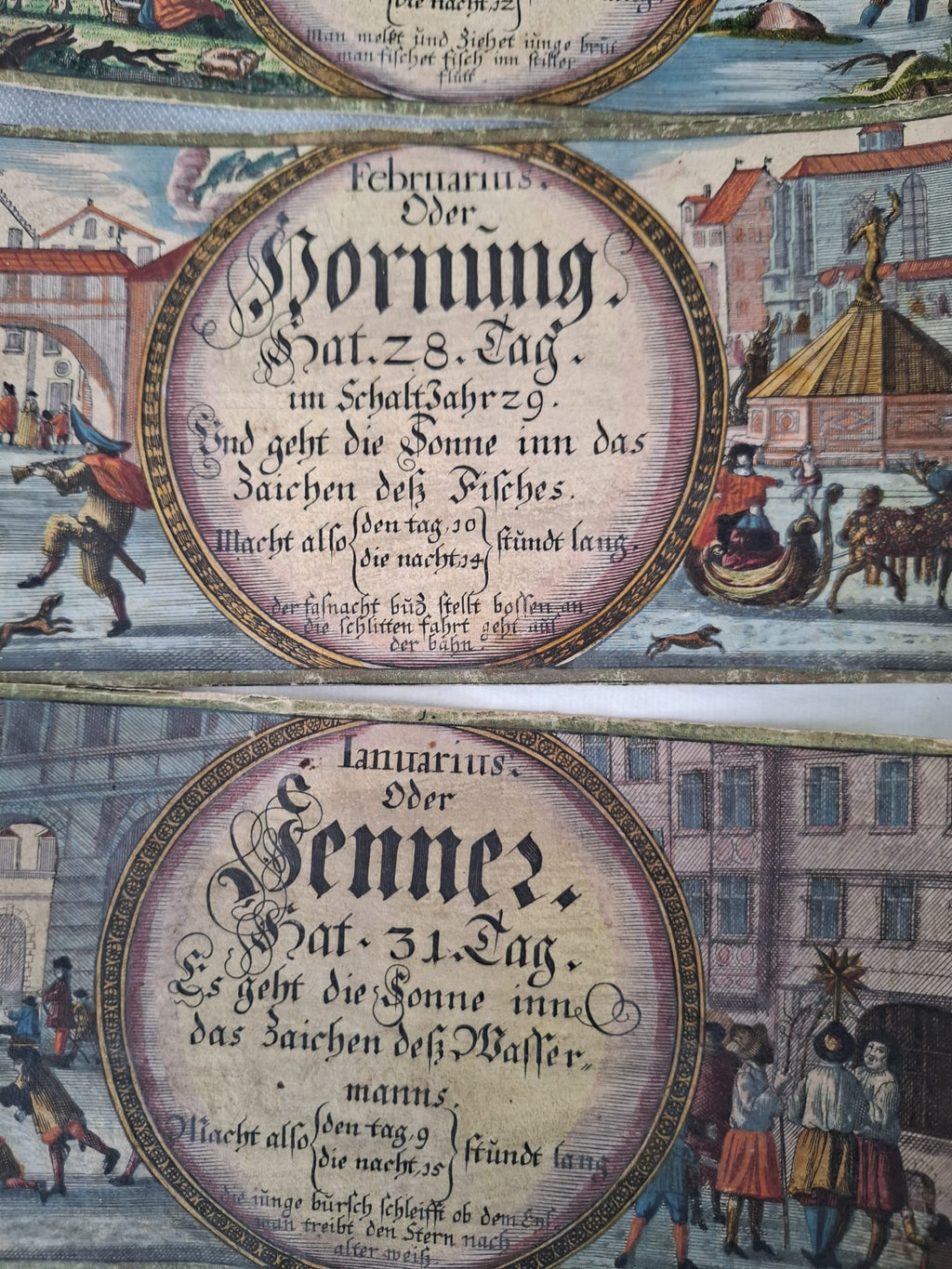 Antike Sternzeichenkarten