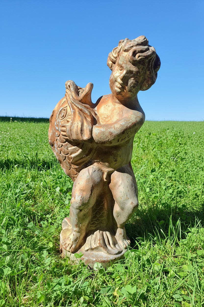 Eisenfigur für Garten