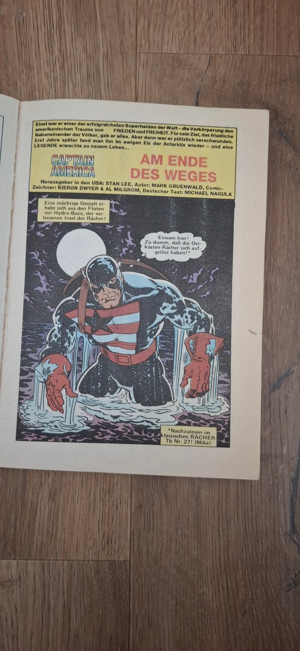 Captain America Comic