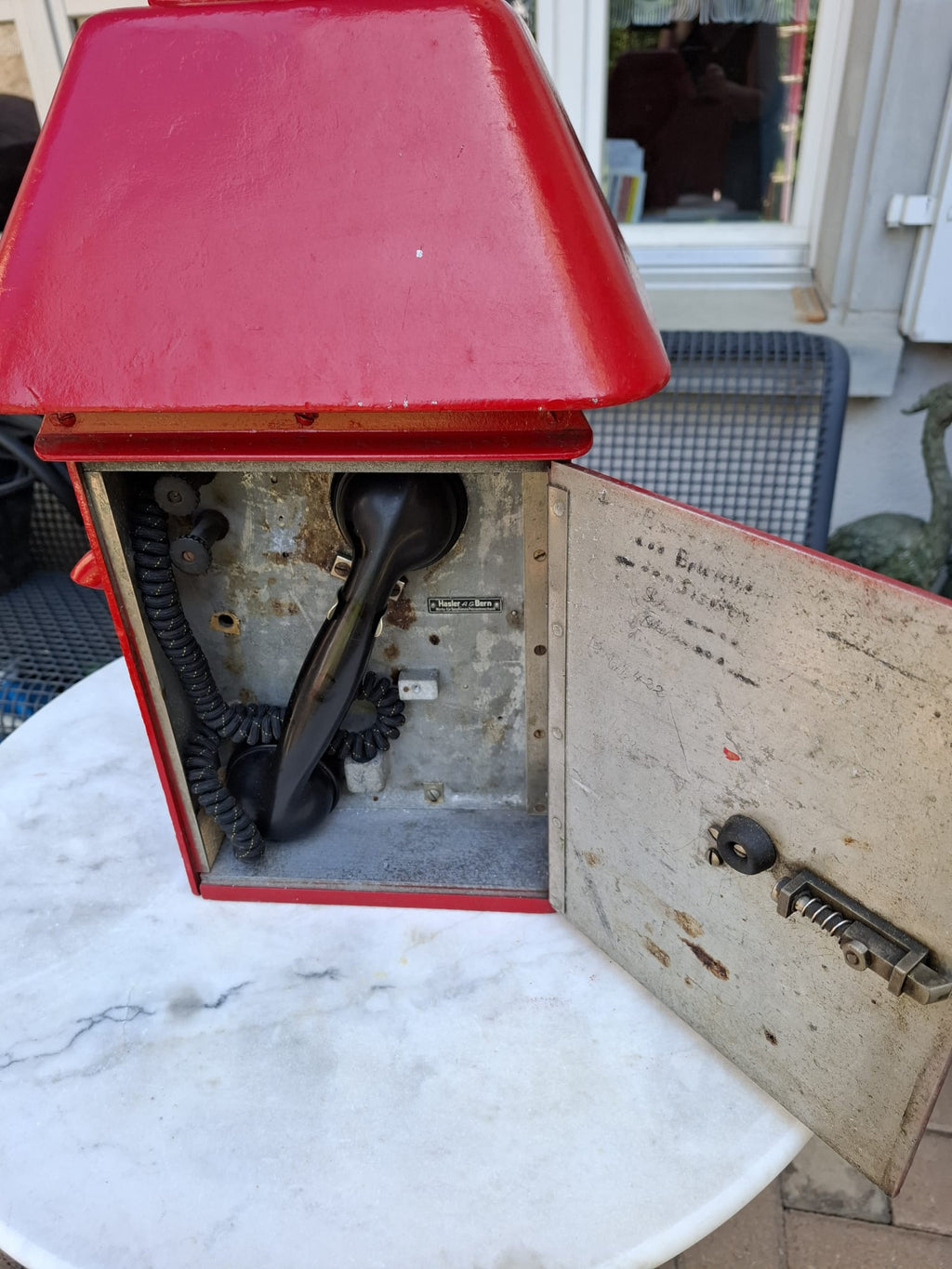 Antikes Bahntelefon