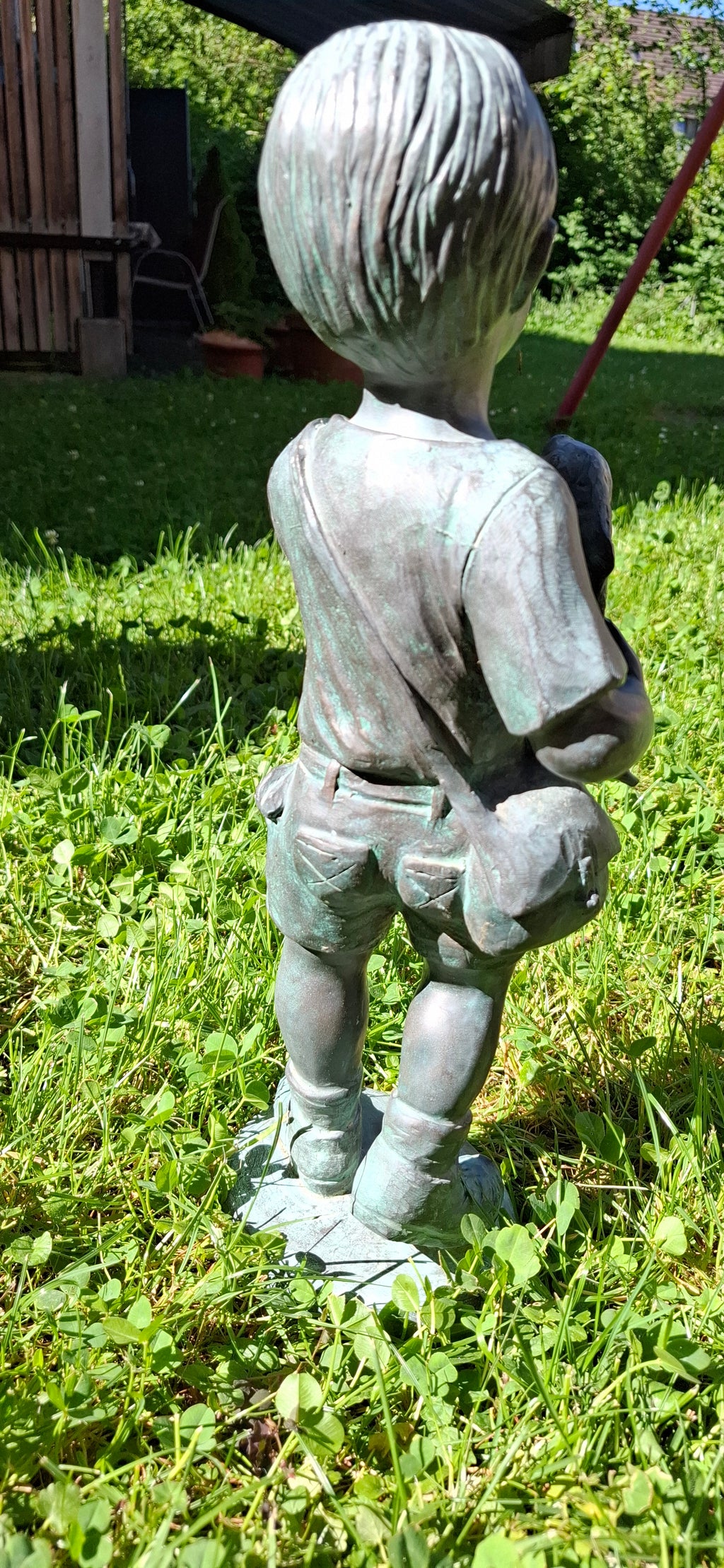 Bronzefigur für Garten