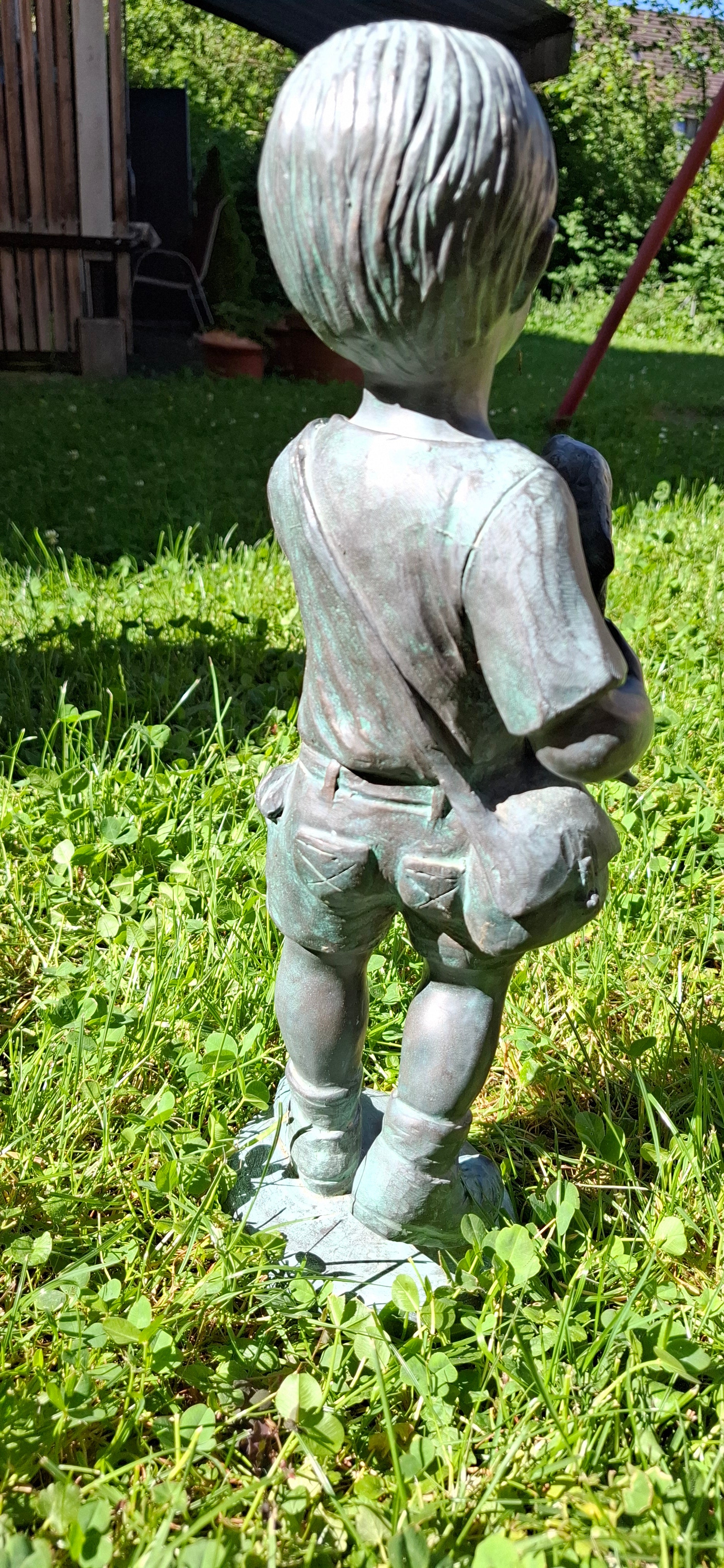 Bronzefigur für Garten