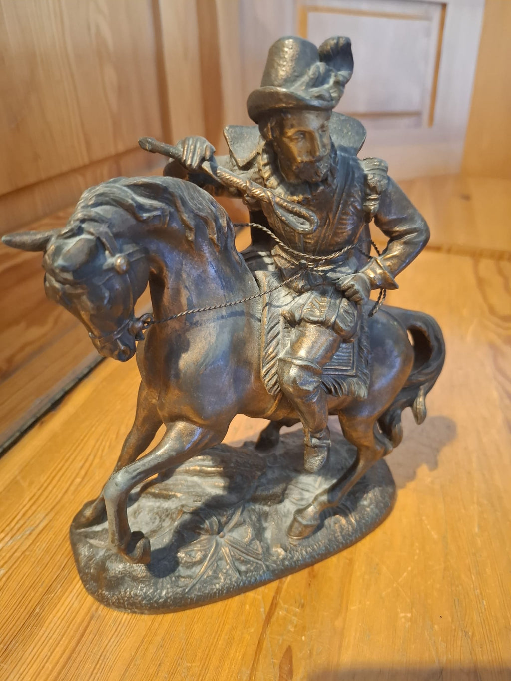 Reiter auf Pferd
