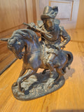 Reiter auf Pferd