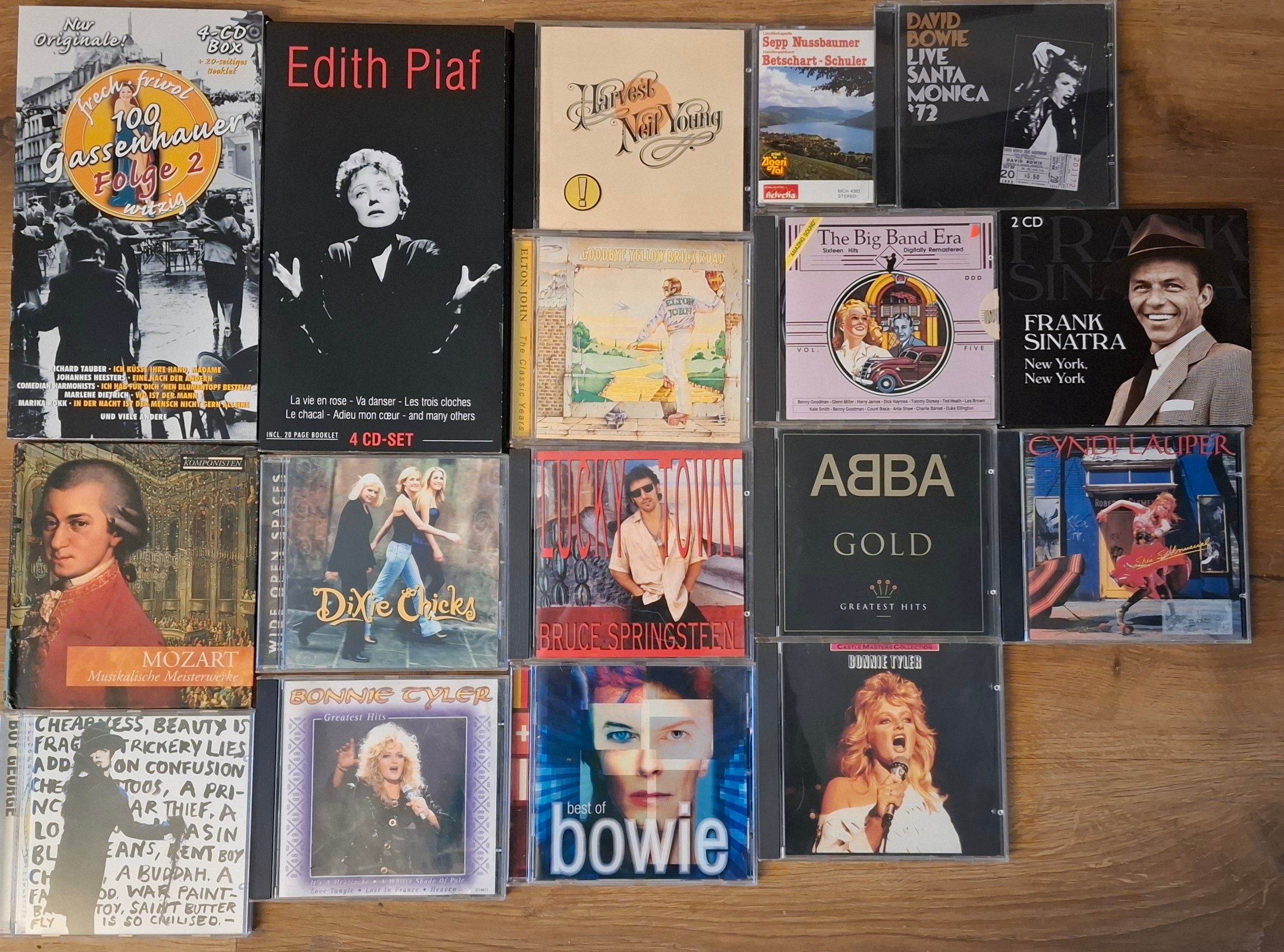 CDs und Kasette
