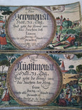 Antike Sternzeichenkarten