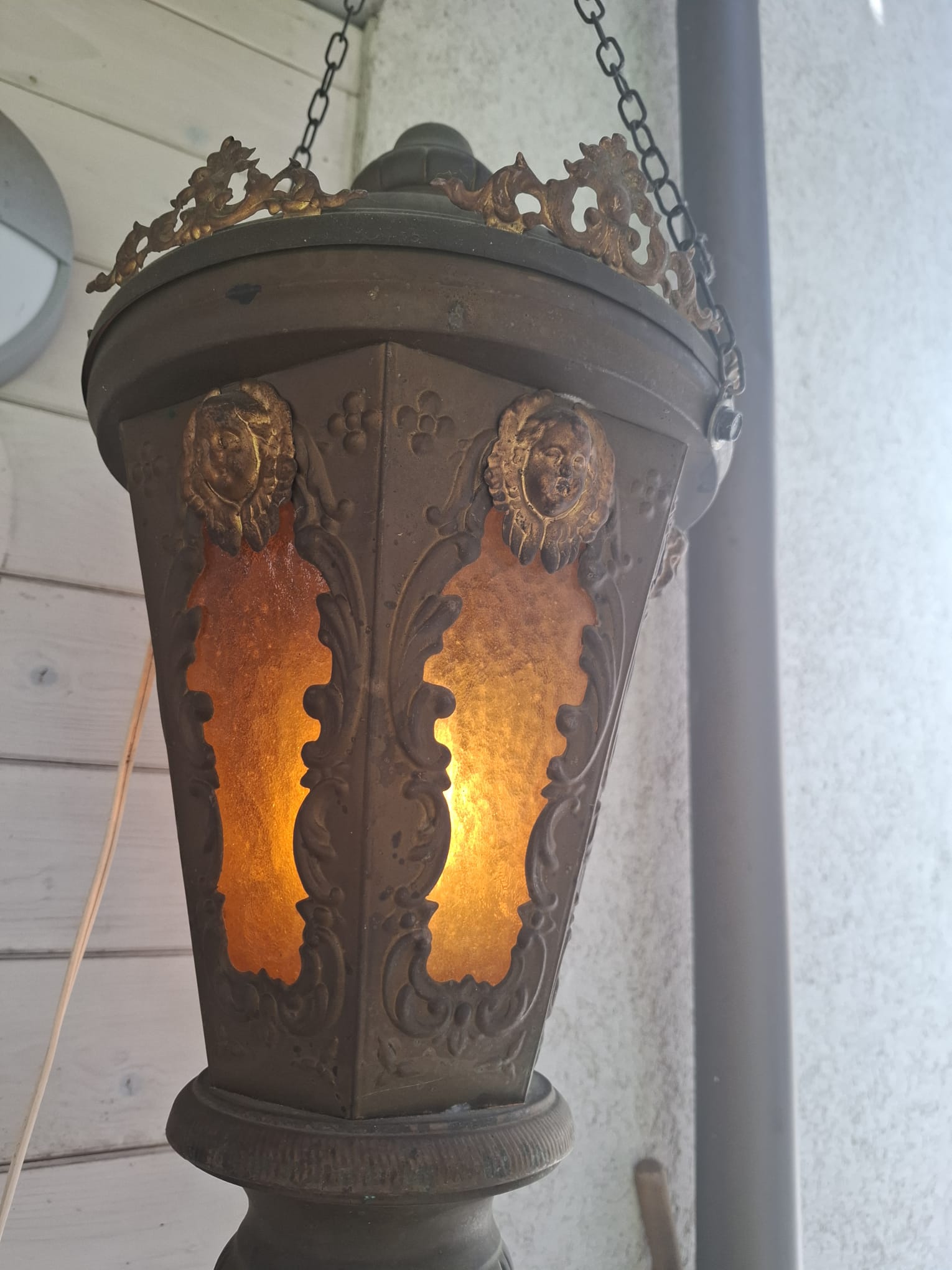 Antike Hängelampe