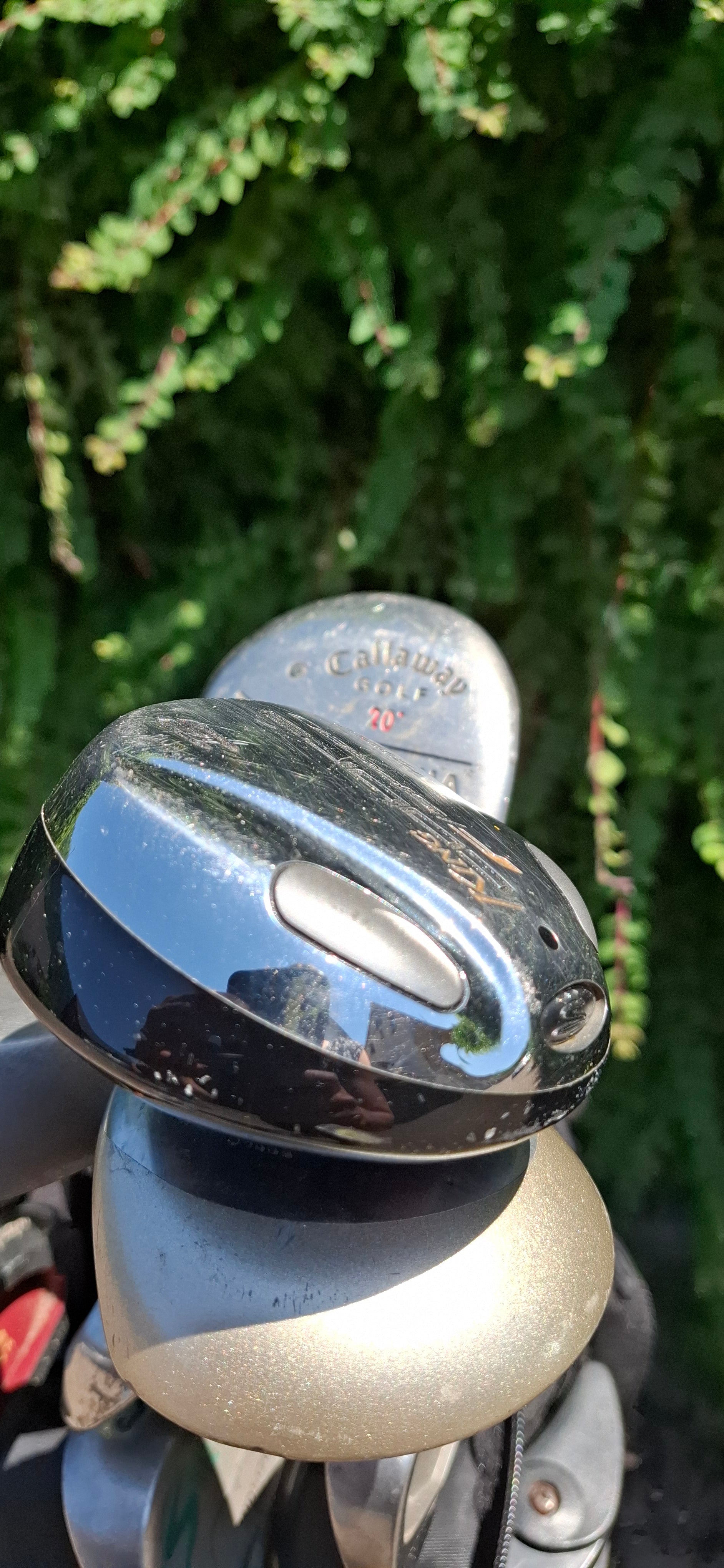 Golfset  mit Golfwagen